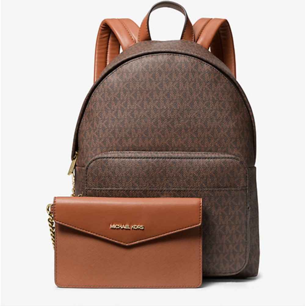 NEW MICHAEL KORS Maisie Medium Logo 2-in-1 Backpack - Picture 1 of 12